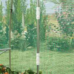 Outsunny Polytunnel Green House with Sprinkler System, Wide Door, 3 x 2m - Additional view 8