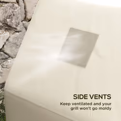 Outsunny Barbecue Covers, Waterproof UV Protection Rip-Proof, 188 x 71 x 125cm - Additional view 4