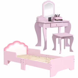 ZONEKIZ Kids Bedroom Furniture Set for 3-6 Years, Cloud-Design