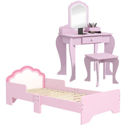 ZONEKIZ Kids Bedroom Furniture Set for 3-6 Years, Cloud-Design