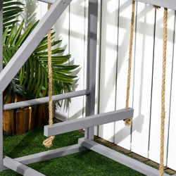 PawHut Walk In Chicken Run with Chicken Activity Shelf and Cover, 3 x 6 x 2m - Additional view 8
