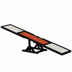 PawHut Wooden Pet Seesaw for Big Dogs with Anti-Slip Surface, Black - Additional view 8