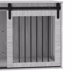 PawHut Dog Crate Furniture with Removable Cushion for XL-sized Dogs - Grey - Additional view 7
