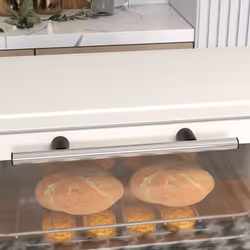 HOMCOM Mini Oven 9L Countertop Toaster Oven with Timer Control 750W Cream - Additional view 6