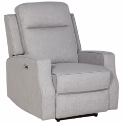HOMCOM Electric Armchair, Fabric Recliner Chair with USB Port, Grey - Additional view 7
