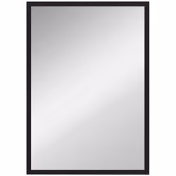HOMCOM 70x50cm Wall Bathroom Mirror for Home Decor, Vanity Mirror, Black - Additional view 8