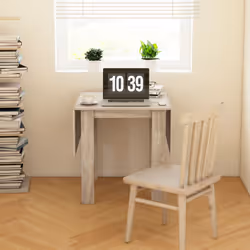 HOMCOM Folding Dining Table Extendable Kitchen Table Drop Leaf Table for 2-4 - Additional view 4