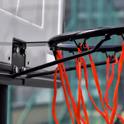 HOMCOM  1.55-2.1m Basketball Hoop and Stand w/ Fillable Base, Wheels - Black - Additional view 8