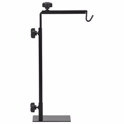 PawHut Reptile Lamp Stand, Adjustable Lamp Holder with Hook Hanging Base - Additional view 7