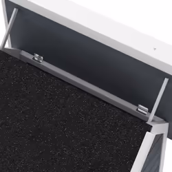PawHut Outdoor Feral Cat House with Openable Asphalt Roof - Grey - Additional view 6