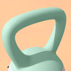SPORTNOW 8KG Kettlebell with Soft Body and Non-Slip Handle, Grey and Green - Additional view 8