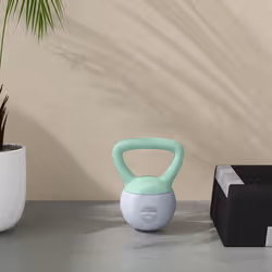 SPORTNOW 4KG Kettlebell with Soft Body and Non-Slip Handle, Grey and Green - Additional view 6