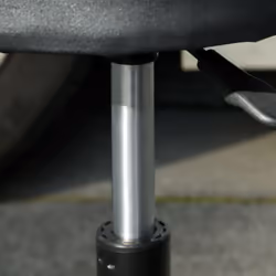 HOMCOM Pneumatic Adjustable Mechanic Stool w/ Tool Tray, Wheels - Additional view 5