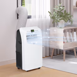 HOMCOM 12000 BTU Portable Air Conditioner with 35mÂ², Dehumidifier, Timer