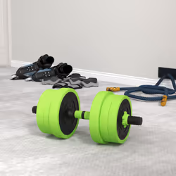 SPORTNOW Weight Dumbbells Set, Barbell, Kettlebell, Push Up Stand, 40kg - Additional view 8