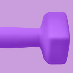 SPORTNOW Set of 2 Hexagonal Dumbbells Weights Pair, 2 x 4kg, Purple - Additional view 5