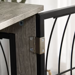 PawHut Dog Crate Furniture End Table w/ Cushion for Large Dogs - Additional view 6