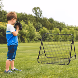 HOMCOM Rebounder Net Goal for Kids, Adults, Baseball, Football Training