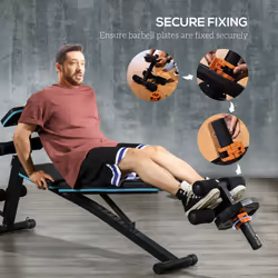 SPORTNOW Tib Bar Tibialis Trainer Fits 5cm Weight Plates - Additional view 5