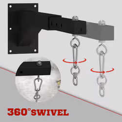 SPORTNOW 5-Length Adjustable Punch Bag Bracket for Boxing, Punching Training - Additional view 4