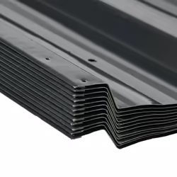 Outsunny Pack of 12 Metal Roofing Sheets for Greenhouse, Dark Grey - Additional view 7