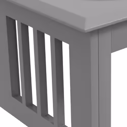 PawHut Raised Dog Bowls Pet Feeder Raised Elevated Stainless Steel Food Grey - Additional view 7