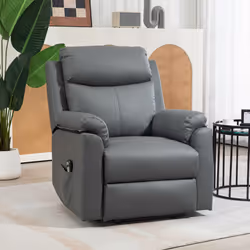 HOMCOM Power Lift Chair Electric Riser Armchair with Remote Control, Grey - Additional view 7