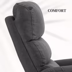 HOMCOM Power Lift Recliner Electric Reclining Chair with Remote Dark Grey - Additional view 5