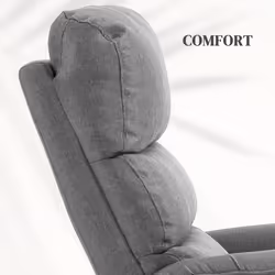 HOMCOM Power Lift Recliner Electric Reclining Chair with Remote Grey - Additional view 5