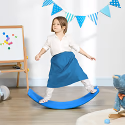 ZONEKIZ Balance Board, Kids Wobble board for 3-6 Years, Dark Blue