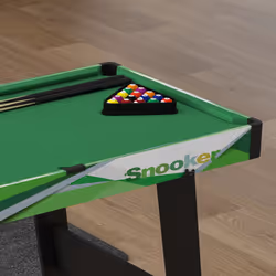 SPORTNOW 104cm Folding Pool Table with Cues, Balls, Chalk, Triangle, Brush - Additional view 8