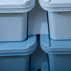 HOMCOM Kids Storage Unit Toy Box Vertical Dresser with Six Drawers - Blue - Additional view 6