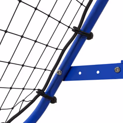 HOMCOM Rebounder Net Kids Adults Football Training Aid Adjustable Blue - Additional view 7