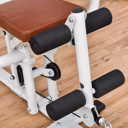 HOMCOM Multifunction Home Gym Weight Training Station Machine White - Additional view 6