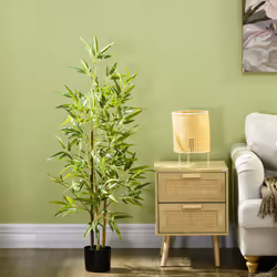 Artificial Plant Bamboo Artificial Tree Height 120 cm with Pot - Additional view 4