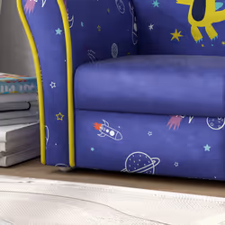 AIYAPLAY Kids Armchair Toddler Sofa Chair Bedroom Playroom, Planet Dinosaur - Additional view 7