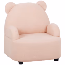 AIYAPLAY Kids Armchair, Bear Shaped Toddler Sofa Chair for Bedroom - Pink - Additional view 7