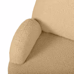 AIYAPLAY Kids Armchair, Bear Shaped Toddler Sofa Chair for Bedroom - Khaki - Additional view 4