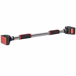 SPORTNOW Pull Up Bar Doorway, 75-92cm Length Adjustable, Max Load 200kg