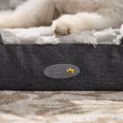 PawHut Dog Bed Calming Pet Bed Dog Mattress for Small Dogs - Charcoal Grey - Additional view 7