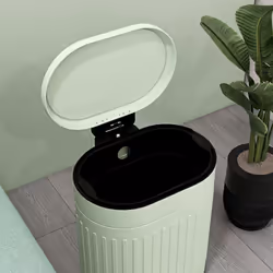 HOMCOM 20L Pedal Bin, Metal Kitchen Bin with Soft-close Lid, Light Green - Additional view 7