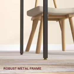 HOMCOM Folding Dining Table, Drop Leaf Table for 2-4 People, Grey - Additional view 5
