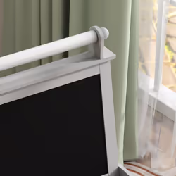 AIYAPLAY Double-Sided Art Easel for Kids w/ Paper Roll, Storage Baskets Grey - Additional view 6