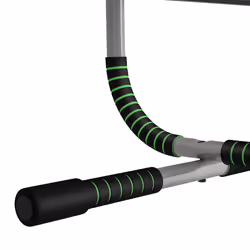 HOMCOM Indoor Fitness Door Horizontal Bar Pull-ups Home Gym Upper Body Workout - Additional view 7