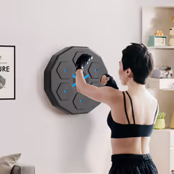 SPORTNOW Smart Music Boxing Machine with Bluetooth Connection and LED Light
