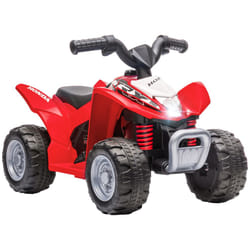 AIYAPLAY Honda Licensed Kids Electric Quad Bike 6V ATV for 1.5-3 Years, Red