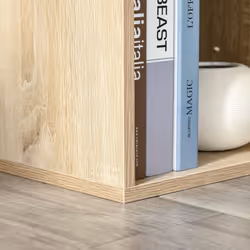 HOMCOM Cubic Cabinet Bookcase Storage Shelves for Home Office, Oak - Additional view 7