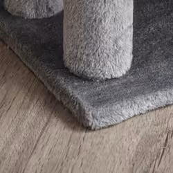 PawHut Pet Stairs with 3-step Stair, Scratching Posts, Platforms, Toy Ball - Additional view 6