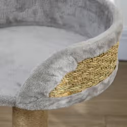 PawHut Cat Tree Tower Activity Centre with Scratching Posts Grey - Additional view 5