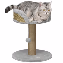 PawHut Cat Tree Tower Activity Centre with Scratching Posts Grey - Additional view 8